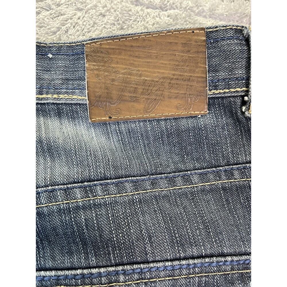 Vintage Jinzu Jeans Men's 38x30 Blue Denim Streetwear Skater Embroidered Y2K - Picture 9 of 10